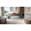 SAMPLE Ceralto Velario Polished Carrelage mural 32x100cm 9.7mm rectifié Blanc SW912188