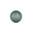 Astro Tacoma Twin Wandlamp/Plafondlamp - 230V - IP44 - bol - geribbeld - smoke glas - mat zwart SW1569678