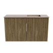 Mondiaz JOYA-DLUX 70cm meuble de toilette - couleur Dusk - Vasque FAYE position Droite 1 trou de robinet couleur Saba. SW1426049