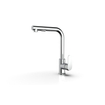 Plieger Dour Robinet de cuisine 1 trou avec bec extractible chromé SW454182