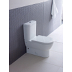 Duravit Abattant WC 37x50x3.7cm Polypropylène blanc 0314236