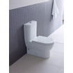 Duravit WC-zitting 37x50x3.7cm Polypropyleen wit 0314236