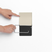 Porte-rouleau de toilette Brabantia ReNew - avec couvercle - beige doux SW798777