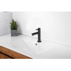 FugaFlow Eccelente Bec Robinet lave-mains - 14.4cm - à poser - 1 trou de robinet - noir mat SW1122413