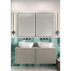 Crosswater MPRO Miroir - 80x60cm - vertical/horizontal - éclairage LED - Noir mat SW1026478
