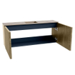 Mondiaz JOYA-DLUX 100cm toiletmeubel - kleur Dusk - Wastafel FAYE positie Midden 1 kraangat kleur Arena. SW1425754