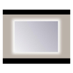 Sanicare Q-mirrors spiegel zonder omlijsting / PP geslepen 120 cm rondom Ambiance warm white leds SW278863