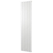 Plieger Cavallino Retto radiateur sèche-serviettes design vertical double raccordement central 1800x450mm 1162W blanc mat 7253034
