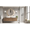 Saniclass Circle Miroir de salle de bains - rond - diamètre 40cm - éclairage LED indirect - interrupteur infrarouge SW108324