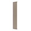 Plieger Cavallino Retto designradiator verticaal enkel middenaansluiting 1800x298mm 614W zandsteen 7252962