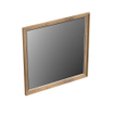 Forzalaqua Reno 2.0 miroir 80x80cm Carré sans éclairage avec cadre Chêne massif Oyster SW492695
