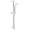 GROHE Tempesta 100 Ensemble de douche - 60cm - douchette ronde - 2 types de jet - flexible de douche en métal - chrome SW762609
