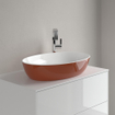 Villeroy & Boch Artis lavabo à poser - 61x41cm - ovale rouille SW644092