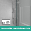 Hansgrohe Vernis showerpipe zonder thermostaat chroom SW651648