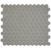 The Mosaic Factory Hexagon mozaïektegel - 26x30cm - wand en vloertegel - Zeshoek/Hexagon - Porselein Urban Nature Mat SW1015068