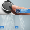GROHE QuickFix Precision Thermostat Perfect inbouw douchesysteem met Vitalio Comfort 250 hoofddouche chroom SW1120187