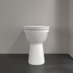 Villeroy & Boch ViCare WC à fond plat sans bride - sur pied - blanc brillant Alpin (blanc) SW880706
