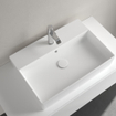 Villeroy & Boch Memento 2.0 Lavabo à poser 60x42cm 1 trou de robinet avec trop-plein Ceramic+ stone white SW209587
