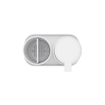 Brabantia ReNew Accessoires de salle de bains - set de 3 - Distributeur de savon - Porte-brosse à dents - Coupelle - blanc SW454753