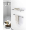 Zack SCALA Porte-serviette - 66 cm - simple - acier inoxydable brillant SW23540