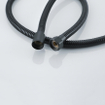 FugaFlow Eccelente Accessoire Flexible de douche - 100cm - métal - noir mat SW1468009