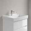 Villeroy & Boch Collaro lavabo - 60x47cm - sans trop-plein 1 trou de robinet ceramic+ stone white SW358312