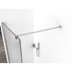 Douche à l'italienne Wiesbaden Comfort 1000 x 2000 x 10 mm verre opale nano/chrome SW95477