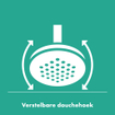 Hansgrohe Croma select s 280 showerpipe met badthermostaat chroom SW73191