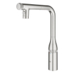 Grohe Essence SmartControl keukenmengkraan l-uitloop uittrekbare dualspray supersteel SW960326