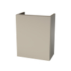 Nemo Durma Fonteinkastset - 40x20x50cm - 1 deur - rechts - 1 kraangat - rechts - Taupe SW1580329
