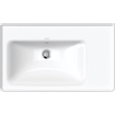 Duravit D-Neo lavabo avec WonderGliss 80x48x17cm 1 trou de robinet rectangulaire Céramique Blanc SW640407