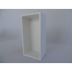 Crosstone by Arcqua Solid Alcove inbouwnis 30x15x10cm solid surface mat wit SW420140