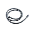 Fortifura Calvi Ensemble de douche à encastrer - thermostatique - bras plafond - glijstang - douche principale de 30 cm - douchette ronde - flexible de douche lisse - Gunmetal PVD brossé SW1412083
