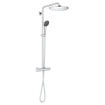 GROHE Vitalio Regendoucheset - hoofddouche 31cm - handdouche rond - thermostatisch - chroom SW710608