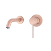 Best Design Exclusive Lyon Decorata Robinet de lavabo encastrable bec 20cm Or rosé mat SW487004