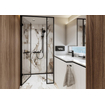Hansgrohe RainDrain Flex caniveau de douche 900 recoupable ensemble de finition noir mat SW791705