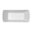 Wiesbaden Larx vrijstaand ligbad 170 x 78 cm acryl glans wit met waste glans wit SW21943