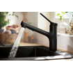 Hansgrohe Zesis Mitigeur de cuisine 150 2jets sbox noir mat SW918489