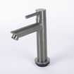 FortiFura Calvi Pack Lave-mains - 1 trou de robinet - gauche - robinet Metal Black - Blanc SW968209