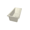Xenz Aruba Ligbad - 170x75x48 - afvoer Midden - acryl - pergamon SW102879