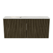 Mondiaz JOYA-DLUX 90cm meuble de salle de bains - couleur Shadow - Vasque FAYE position Gauche 1 trou de robinet couleur Ostra. SW1423051