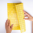 The Mosaic Factory Amsterdam mozaïektegel - 32.2x32.2cm - wand en vloertegel - Vierkant - Glas Yellow Mat SW62114