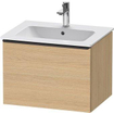 Duravit D-neo Meuble sous vasque 61x46.2x44cm 1 tiroir Chêne naturel mat SW640919