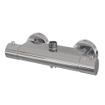 Brauer Chrome Edition Regendoucheset opbouw - hoofddouche 20cm - glijstang - handdouche rond 3 standen - gladde knoppen - chroom SW1164733