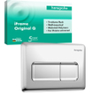 Hansgrohe iFrame Original Q plaque de commande pour double chasse chrome SW1406571