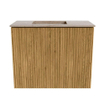 Mondiaz JOYA-DLUX Meuble de toilette 50cm - couleur Oak - Vasque FAYE position Gauche Sans trou de robinet couleur Saba SW1424174