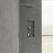 Villeroy & Boch Universal Showers douche principale - 35cm - Rond - chrome SW974370