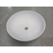 Njoy solidthin vasque 39x14.5x39cm à poser solid surface blanc mat SW643904