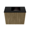 Mondiaz JOYA 50cm toiletmeubel - kleur Dusk - Wastafel FAYE positie Rechts Zonder kraangat kleur Urban. SW1421653
