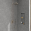 Villeroy & Boch Universal Showers hoofddouche - 25cm - Rond - Matt Brushed Nickel (RVS) SW974352